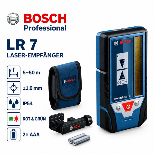 Set ricevitore laser bosch - set,